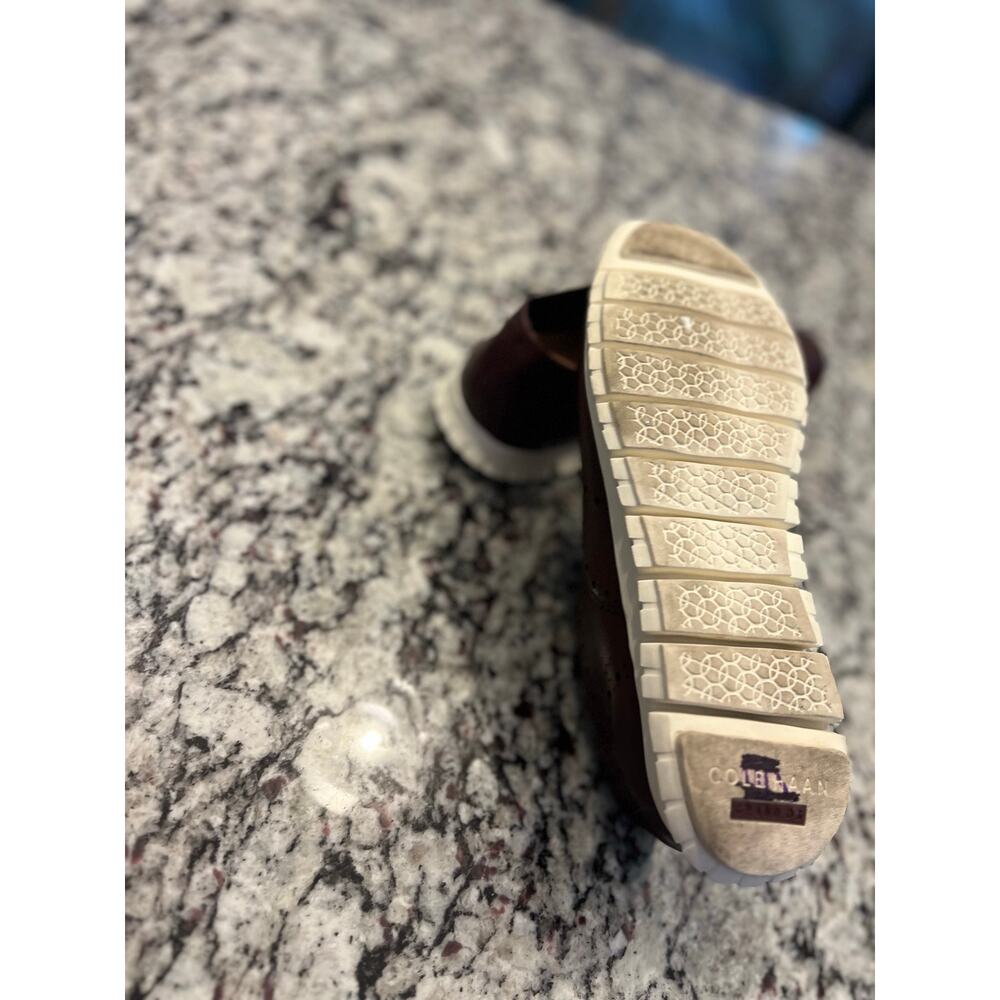 Cole Haan ZERØGRAND Wingtip Oxfords burgundy women’s size 10 - Picture 14 of 15